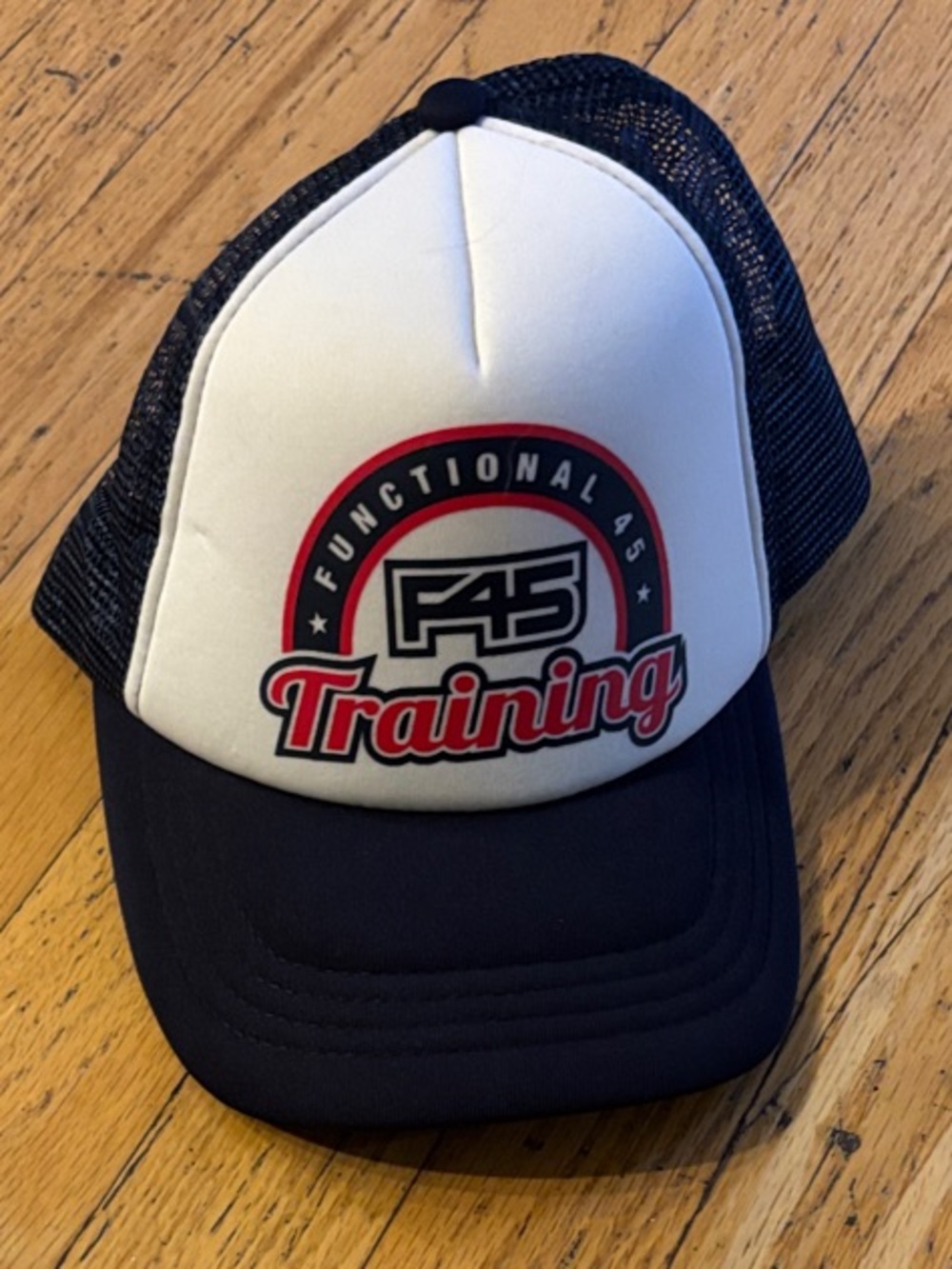 F45 Training Snapback Trucker Hat - Red, White & Blue - OS